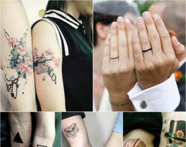 Татуировка как символ вечной дружбы
