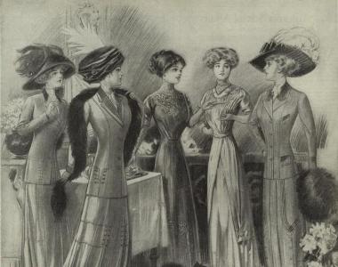 История мировой моды хх века Старейший вид одежды в истории моды