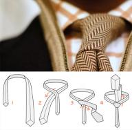 टाई गाँठ कैसे बांधें (फोटो)