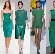 Smaragdvärv riietes: moodsad kombinatsioonid ja pildid